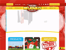 Tablet Screenshot of niagarainflatables.com